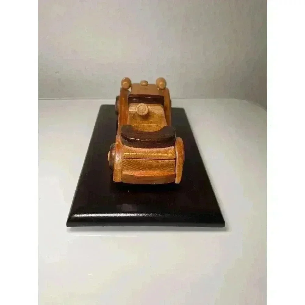 Vintage Car Wall Decor Or Box Topper Wooden 6